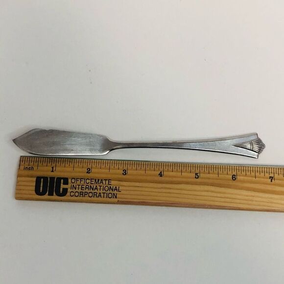 vtg northland stainless korea butter spreader replacement piece art deco - Picture 2 of 4